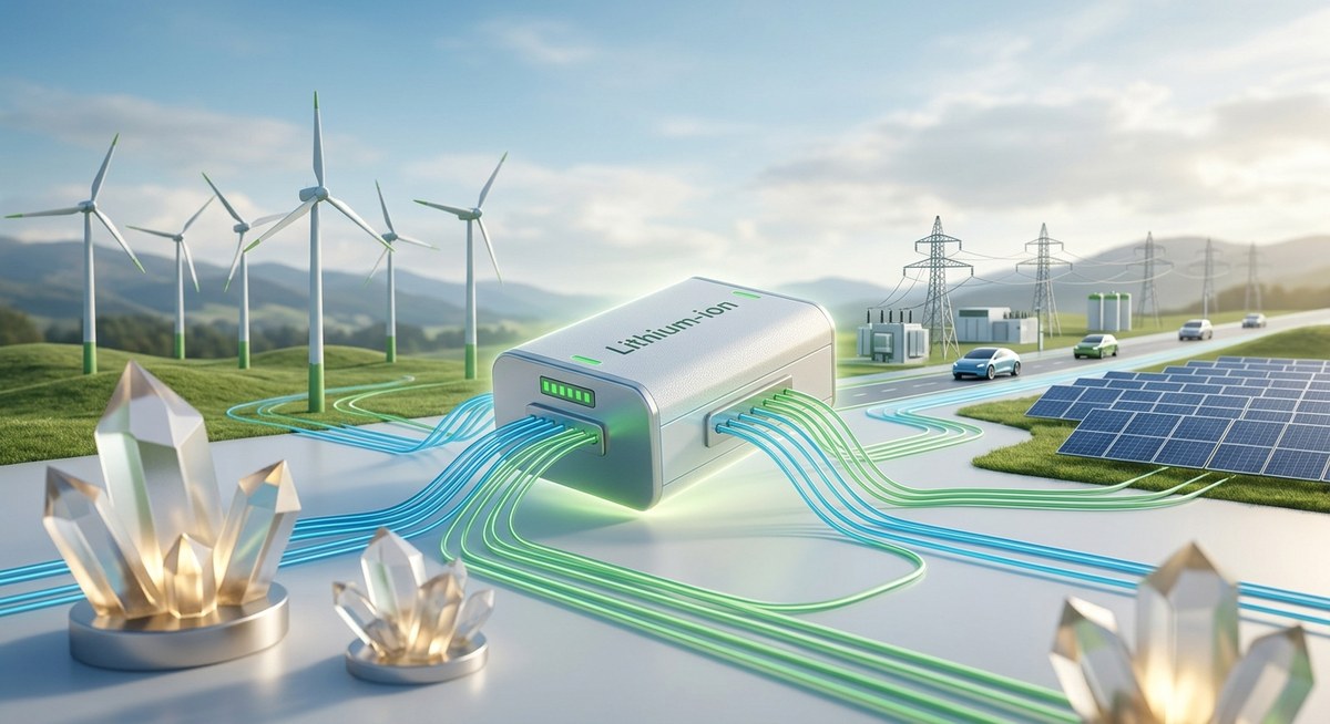 Warum Lithium für die Energiewende unverzichtbar ist