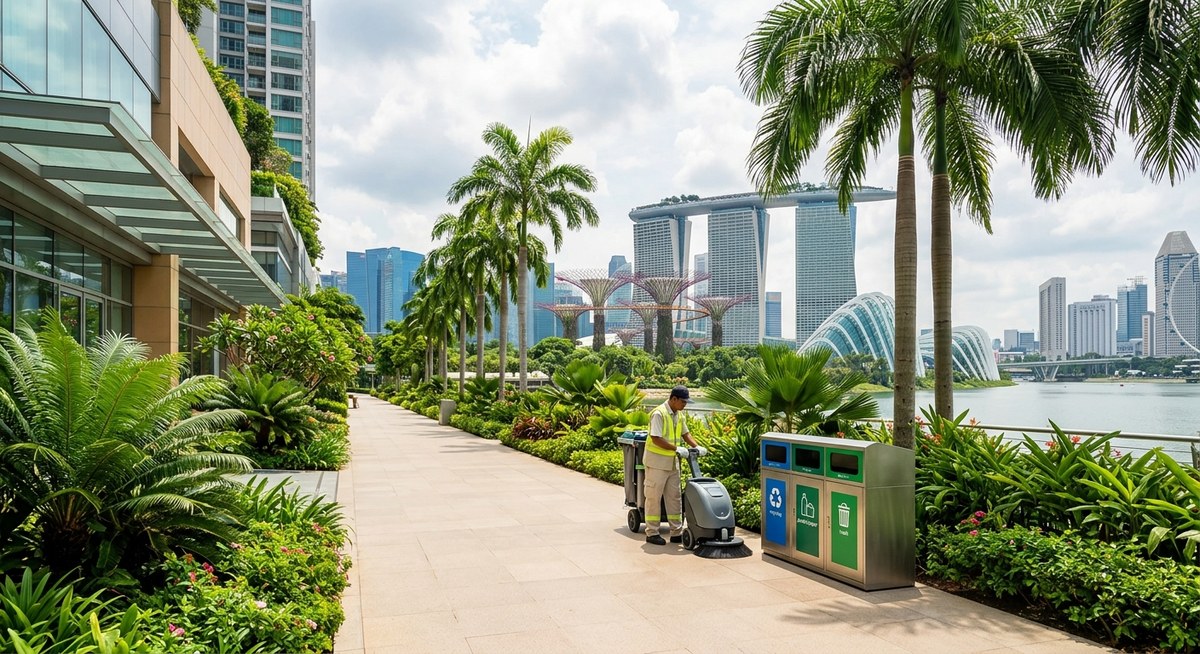 Was macht Singapur trotz tropischer Hitze so unglaublich sauber?