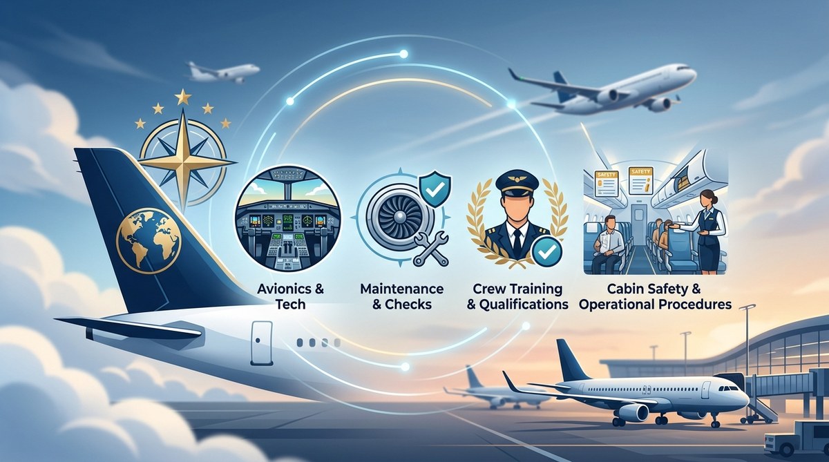 Welche Sicherheitsstandards unterscheiden die Top-Airlines der Welt?